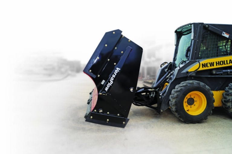How to Safely Operate a Skidsteer For Plowing