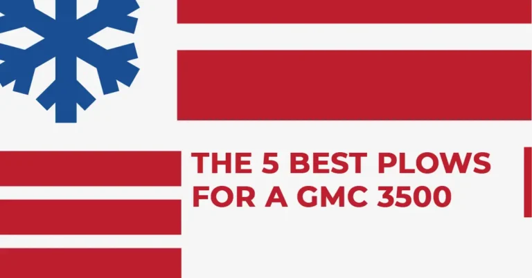 Top Five Best Plows for a GMC 3500