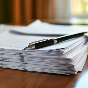 Liability Insurance Paper Work