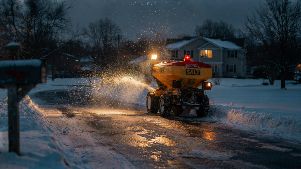 5 De-icing Methods for Concrete Driveways